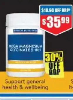 Chemist Warehouse Mega magnesium glycinate offer