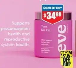 Chemist Warehouse Turn me on offer