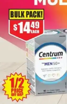 Chemist Warehouse Centrum men 50+ offer