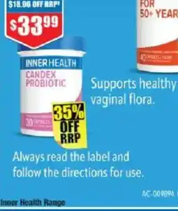 Chemist Warehouse Candex probiotic offer