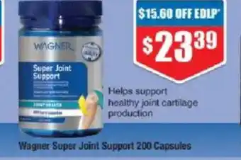 Chemist Warehouse Wagner super joint support offer