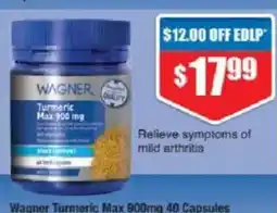 Chemist Warehouse Wagner turmeric max offer