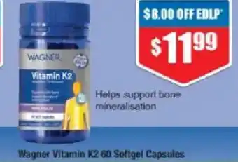 Chemist Warehouse Wagner vitamin k2 offer