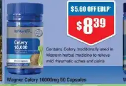 Chemist Warehouse Wagner celery offer