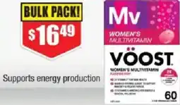 Chemist Warehouse Vöost women's multivitamin raspberry offer