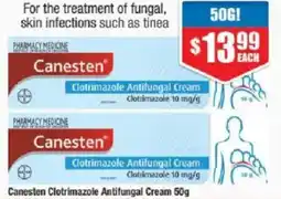 Chemist Warehouse Canesten clotrimazole antifungal cream offer
