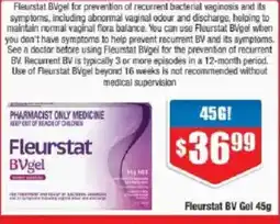 Chemist Warehouse Fleurstat bvgel offer