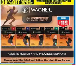 Chemist Warehouse Wagner body science copper infused range offer