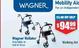 Chemist Warehouse Wagner rollator offer