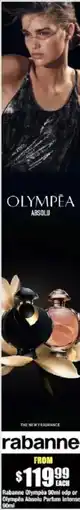 Chemist Warehouse Rabanne olympia edp or olympea absolu parfum intense offer