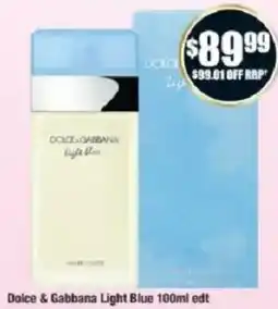 Chemist Warehouse Dolce & gabbana light blue offer