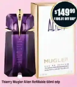 Chemist Warehouse Thierry mugler alien refillable offer