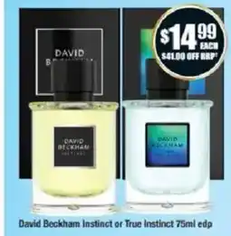 Chemist Warehouse David beckham instinct or true instinct offer