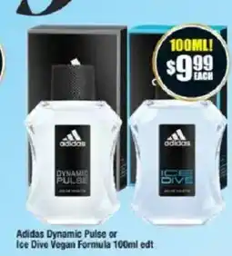 Chemist Warehouse Adidas dynamic pulse or ice dive vegan formula offer