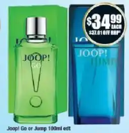Chemist Warehouse Joop! go or jump offer