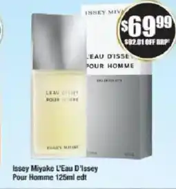Chemist Warehouse Issey miyake l'eau d'issey pour homme offer