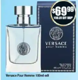 Chemist Warehouse Versace pour homme offer