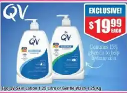 Chemist Warehouse Ego qv skin lotion or gentle wash offer