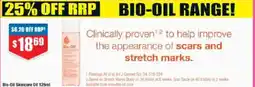 Chemist Warehouse Bio-oil skincare oil offer