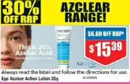 Chemist Warehouse Azclear range offer