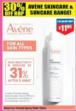 Chemist Warehouse Avène eau thermal spring water offer