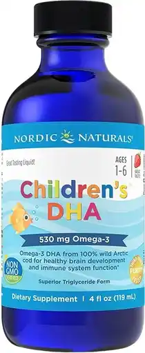 healthylife Nordic Naturals Naturals Children's Omega 3 Fish Oil DHA Strawberry offer