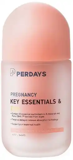 healthylife Perdays Pregnancy Key Essentials & DHA 60 capsules offer