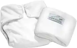 healthylife Pea Pods Reusable Nappy One Size White offer