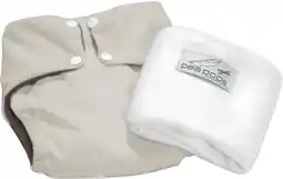 healthylife Pea Pods Reusable Nappy One Size Cream offer