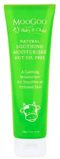 healthylife MooGoo Baby Soothing Moisturiser Nut Oil Free offer