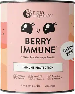 healthylife Nutra Organics Berry Immune offer
