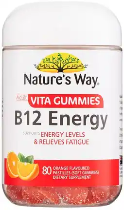 healthylife Nature's Way Adult Vita Gummies B12 Energy offer