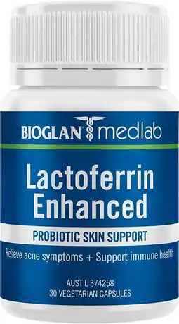 healthylife Medlab Lactoferrin Enhanced Probiotic Skin Support 30 Caps offer