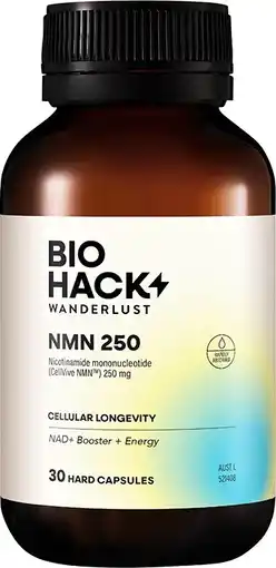 healthylife Wanderlust Biohack Nmn 250 30 Capsules offer