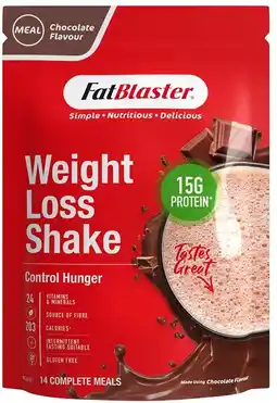 healthylife Naturopathica FatBlaster Weight Loss Shake Chocolate offer