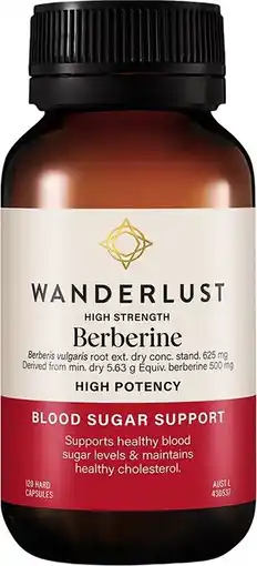 healthylife Wanderlust Berberine Capsules 120 Capsules offer