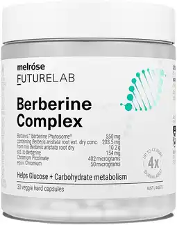 healthylife Melrose FutureLab Berberine Complex 30 Capsules offer