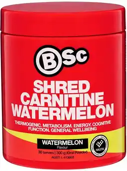 healthylife BSc Bodyscience Shred Carnitine Watermelon offer