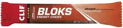 healthylife Clif Bloks Energy Chews Orange + 25mg Caffeine offer