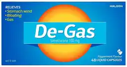healthylife De-Gas Peppermint Flavour 48 Capsules offer