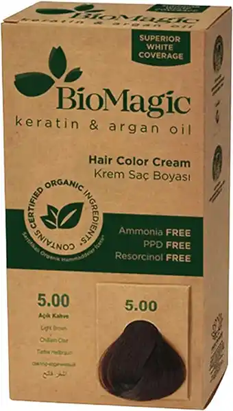 healthylife Bio Magic Hair Colour Cream Light Brown 5.00 offer
