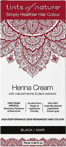 healthylife Tints of Nature Henna Cream Black offer