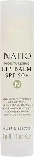 healthylife Natio Moisturising Lip Balm SPF50 offer