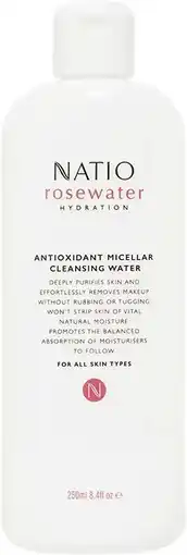 healthylife Natio Rosewater Micellar Cleansing Water offer