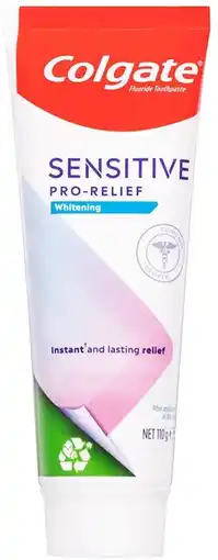 healthylife Colgate Sensitive Pro-Relief Whitening Toothpaste offer