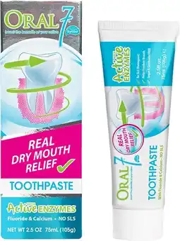 healthylife Oral 7 Dry Mouth Relief Toothpaste offer