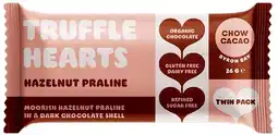 healthylife Chow Cacao Truffle Hearts - Hazelnut Praline offer