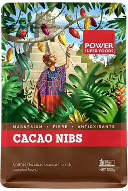 healthylife Power Super Foods Raw Cacao Nibs Origin offer