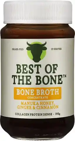 healthylife Best Of The Bone Broth Concentrate Manuka Honey Cinnamon & Ginger offer