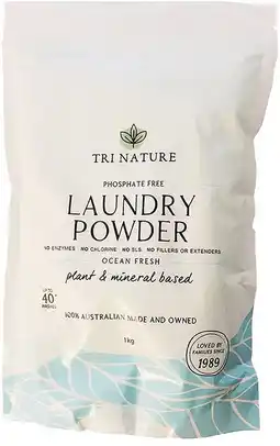 healthylife Tri Nature Laundry Powder Ocean Fresh offer